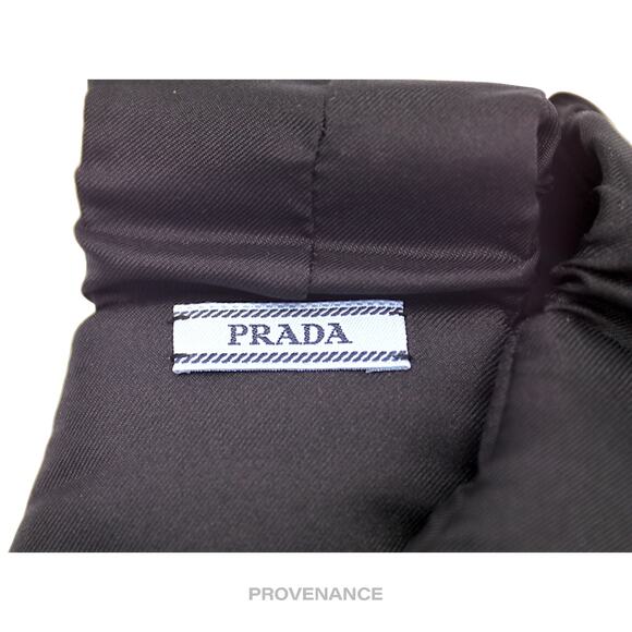 🔴 Prada Travel Sleep Mask - Black Satin Twill - Picture 4 of 4